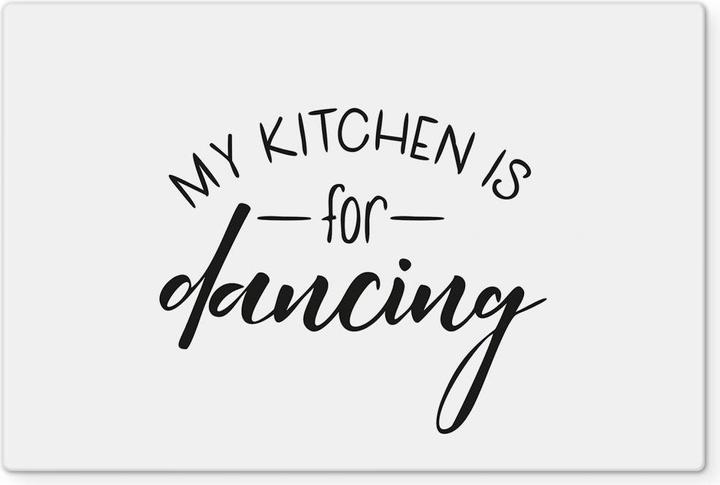 Immagine prodotto Trenddeko La mia cucina è per ballare (40 x 60 cm)