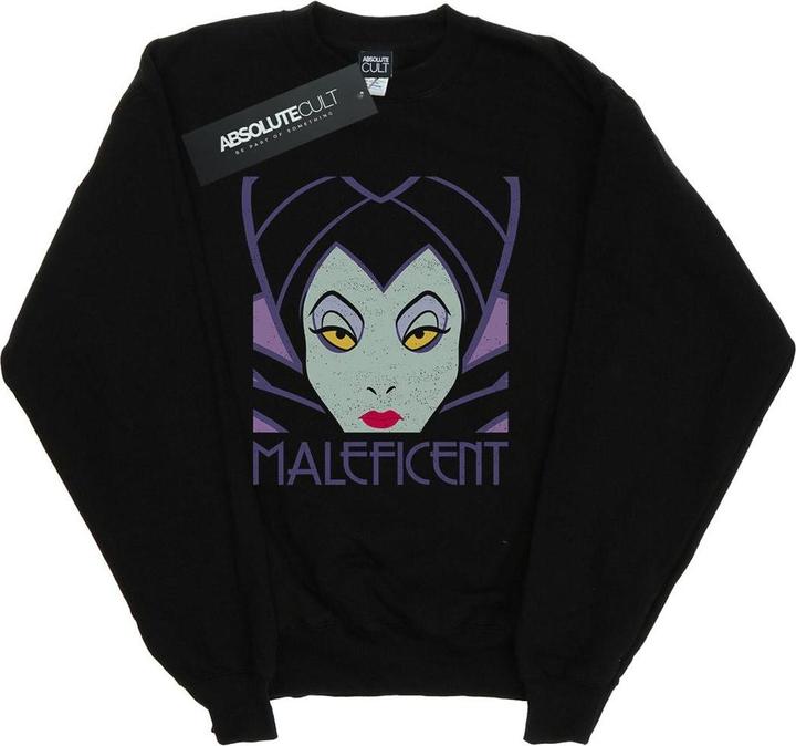 Produktbild Disney Maleficent Cropped Head Sweatshirt (M)