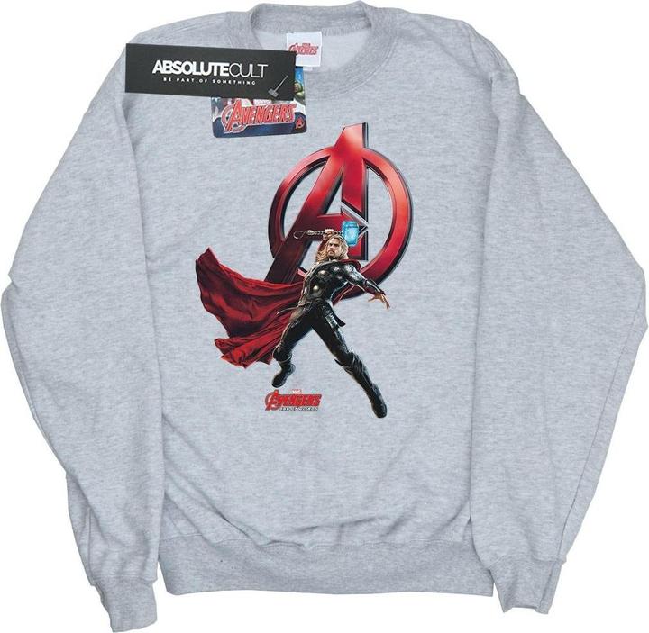 Actual product image Boys Thor Pose Sweatshirt (128)