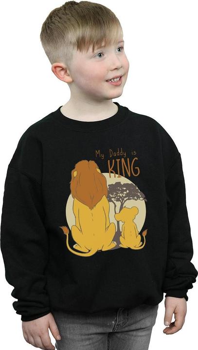 Produktbild Disney The Lion King My Daddy Is King Sweatshirt Jungen (140, 146)