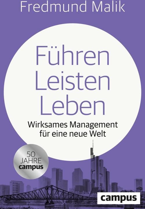 Actual product image Führen Leisten Leben (German, Fredmund Malik, 2025)