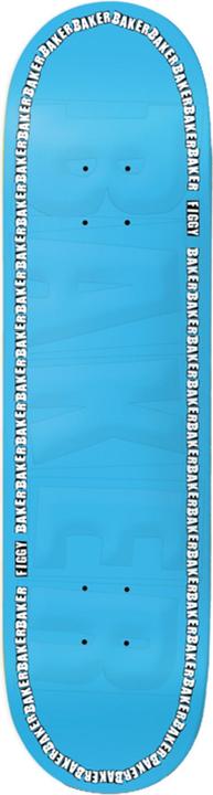Produktbild Baker Edge Blue Embossed (8.38")