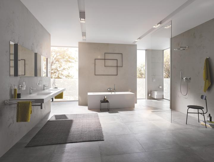 Produktbild Grohe Einhand-Waschtischbatterie LINEARE 1/2Zoll XS-Size supersteel