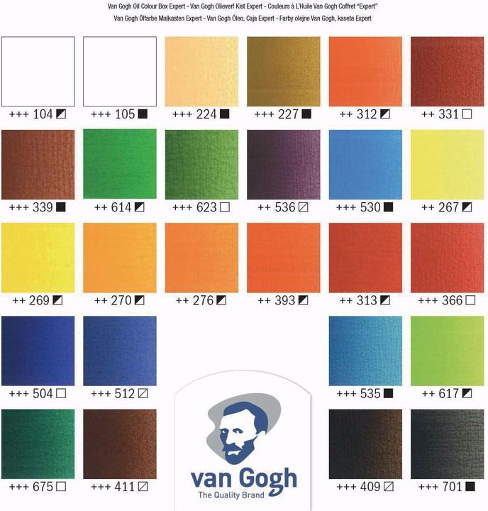 Image du produit Van Gogh Expert (Multicolore, 40 ml)