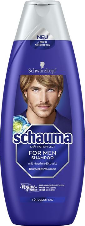 Schauma For Men (400 ml, Flüssiges Shampoo)