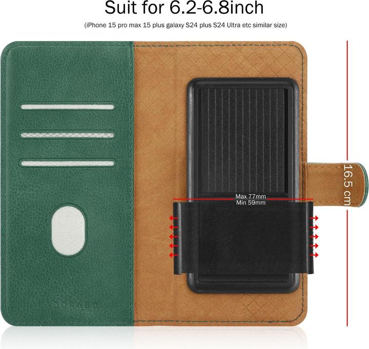 Image du produit Cadorabo Hülle für Honor View 20 PREMIUM Book Case Style (Honor View 20 Premium)