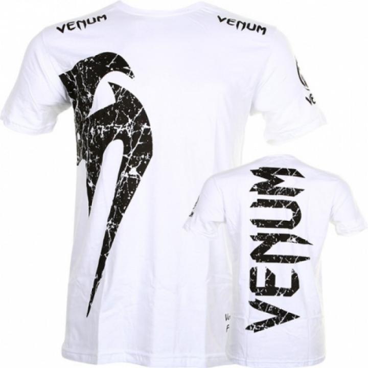 Produktbild Venum T-Shirt Logos - Noir/Blanc-XXS (M)