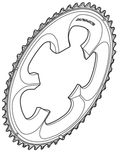 Produktbild Shimano Extérieur DURA-ACE Compact 7950 (50)