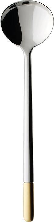 Sugar spoon Ella partly gold-plated (1 Piece, Scoops)
