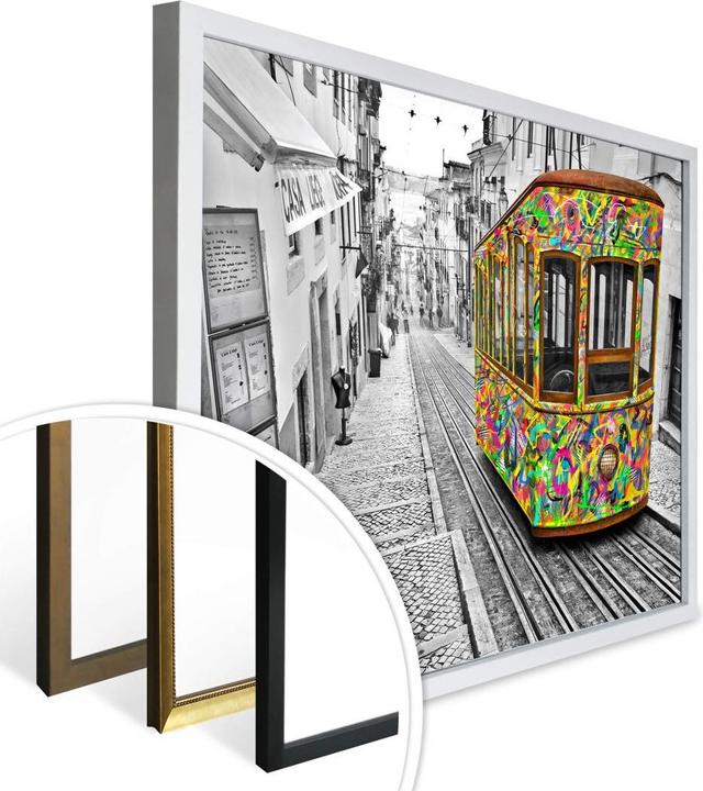 Image du produit Trenddeko Ben Heine - Tram à Lisbonne (60 x 50 cm)