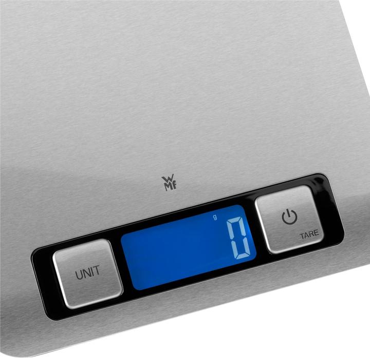 Produktbild WMF Digitale Küchenwaage Backwaage grammgenau Tara-Funktion 5kg Maximalgewicht