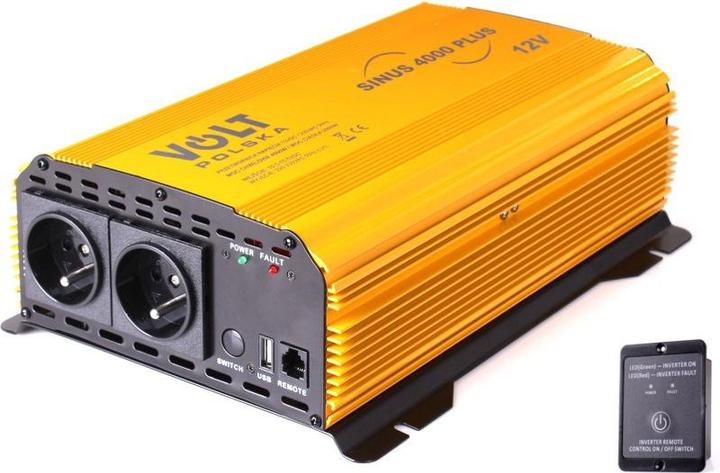 Actual product image Volt Polska Przetwornica SINUS PL 4000 12/230V