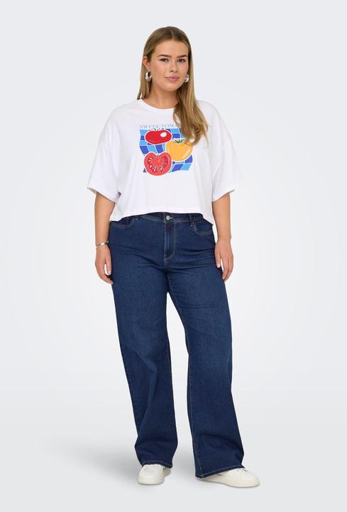 Produktbild Only CARSALLY Mittlere Taille Weiter Beinschnitt Jeans Jeans mit weitem Bein (54)