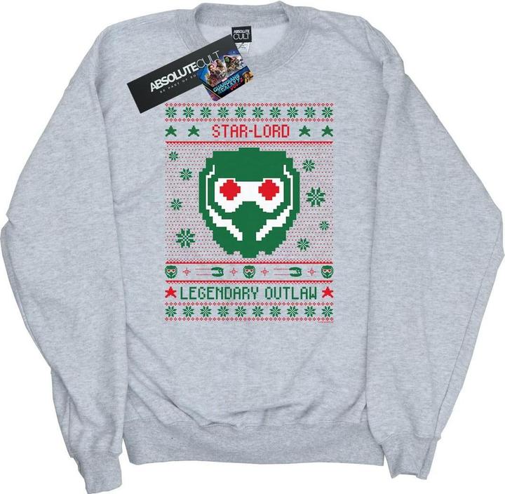 Produktbild Guardians Of The Galaxy Vol. 2 Star Lord Fair Isle Sweatshirt (L)