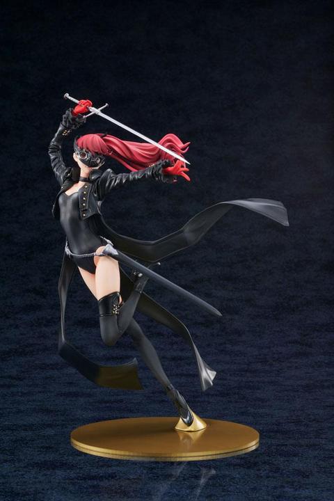 Actual product image Amakuni Persona 5 The Royal statuette PVC 1/7 Kasumi Yoshizawa Phantom Thief Ver. 25 cm