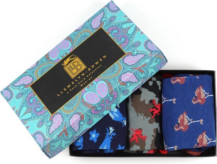 Laurence Llewelyn-Bowen Socken (3erPack) (3er Pack, M)