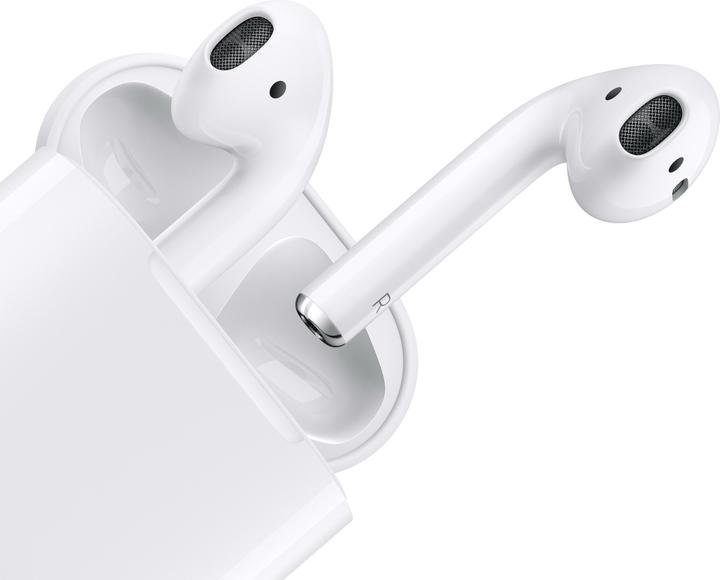 Produktbild Apple AirPods (2nd Gen.) (keine Geräuschunterdrückung, 5 h, Kabellos)