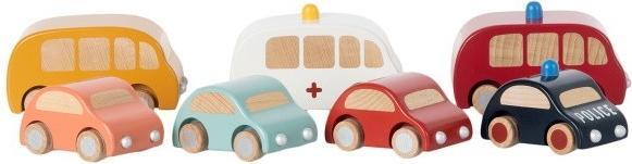 Actual product image Maileg Wooden ambulance - wind-up car