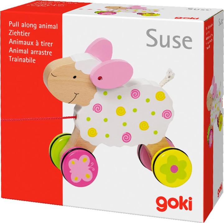 Actual product image Goki Pulling animal sheep Suse, Susibelle