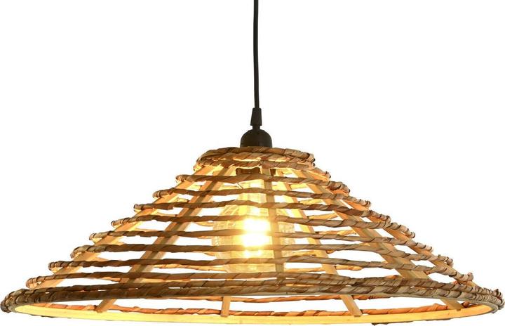 Actual product image DKD Home Decor Ceiling Light Brown Metal 50 W Urban 220 V 57 x 57 x 19 cm 57 x 57 x 22 cm