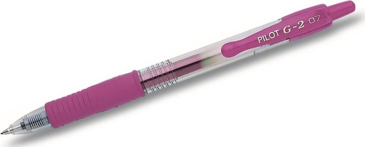 Pilot Gelschreiber G2 07, Strich-/Geh„usefarbe: rosa (Pink, 1 x)