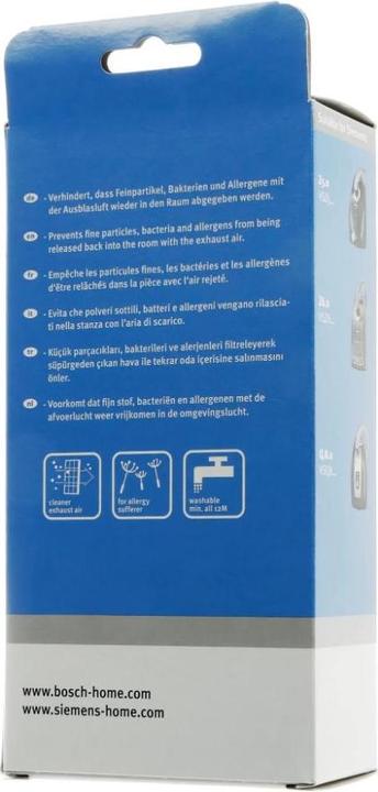 Produktbild Bosch Hausgeräte HEPA Filter