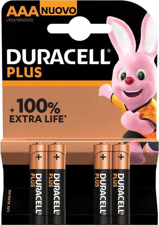 Duracell Plus (4 pcs., AAA, 1175 mAh)