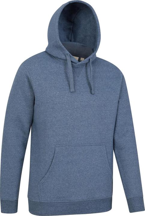 Actual product image Mountain Warehouse Mens Dorset Plain Hoodie (L)