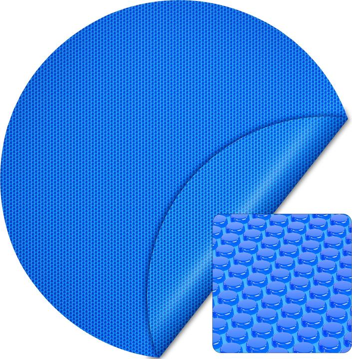 Image du produit Wiltec Bâche à bulles Ronde 5m Bleue Couverture de piscine solaire Chauffage 120µ