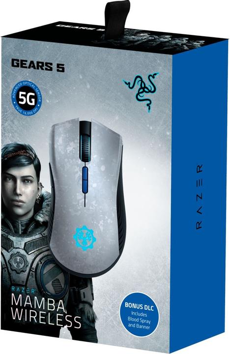 Image du produit Razer Mamba Gears of War 5e édition (Filaire, Sans fil)
