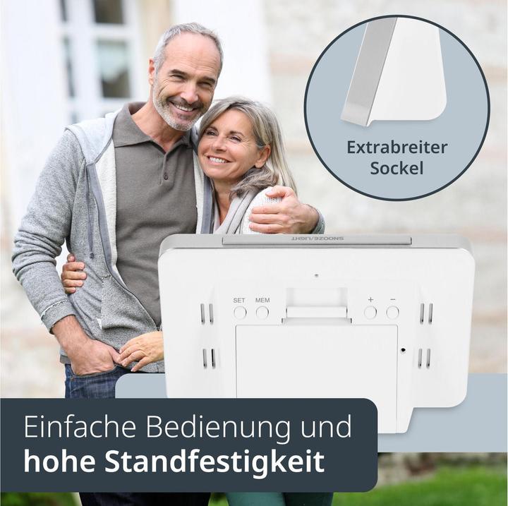 Image du produit ADE Wetterstation mit Funk-Aussensensor Weiss, Funktionen