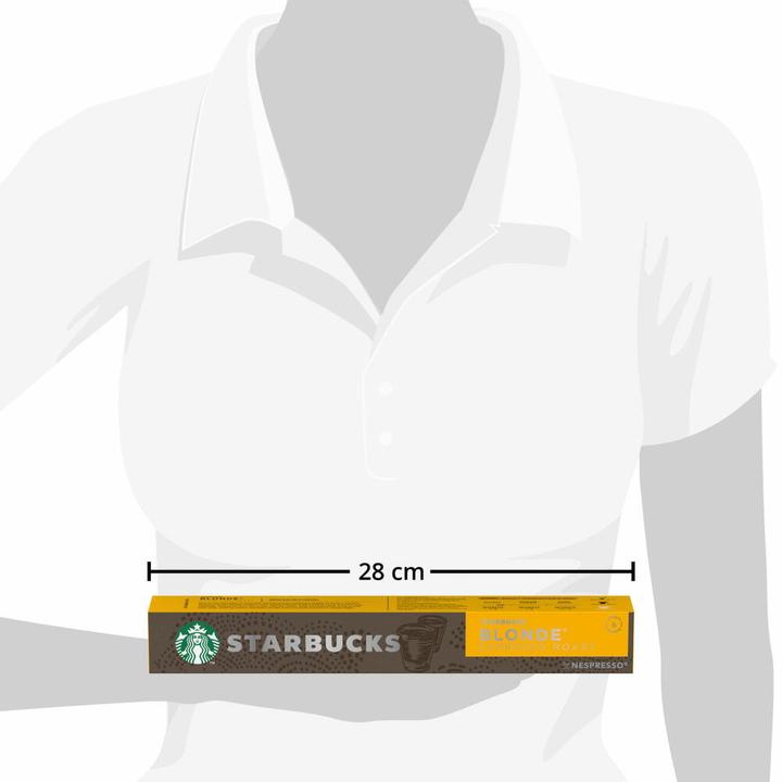 Produktbild Starbucks Blonde Espresso Roast by Nespresso Blonde Roast (10 x Port.)