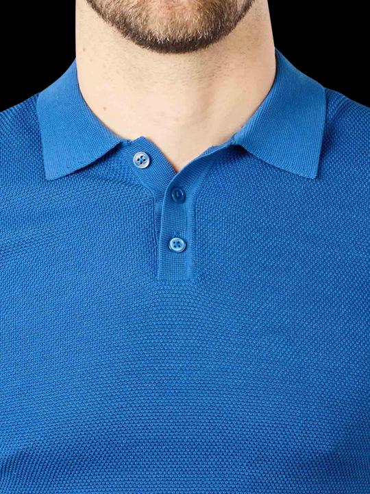 Actual product image Drykorn Short Sleeve Triton Polo Regular Fit Blue (L)