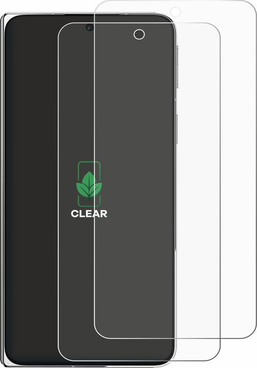 Image du produit ScreenLeaf Film de protection d'écran, Protection d'écran Écologique, Clear, Anti-Rayures (2 pièce(s), Oppo Find X5)