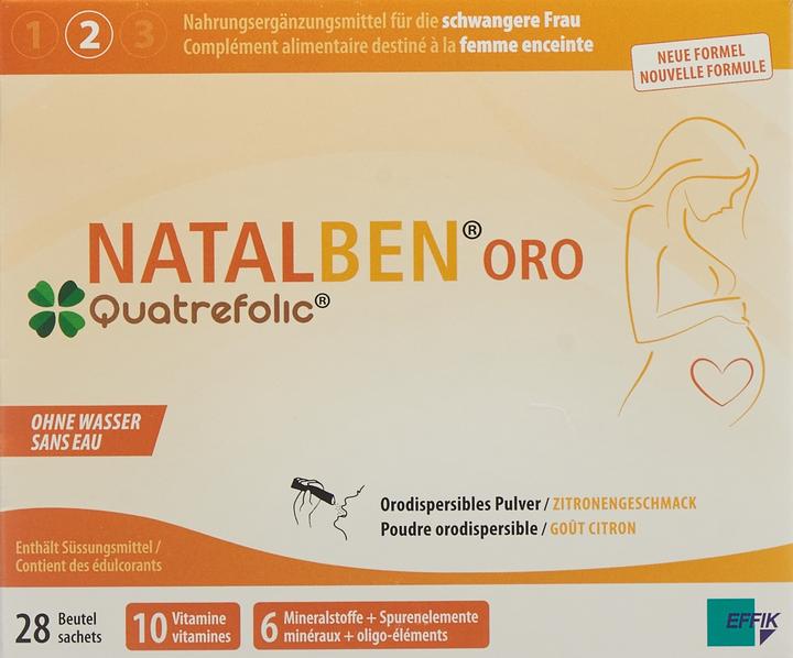 Produktbild Natalben ORO Btl 28 Stk (28 Stück, Pulver, 76 g)