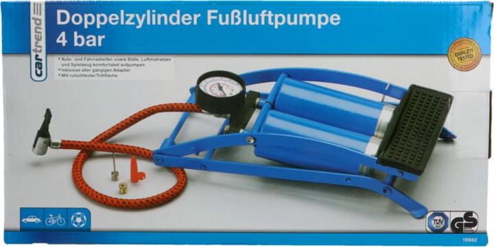 Actual product image Cartrend Foot pump