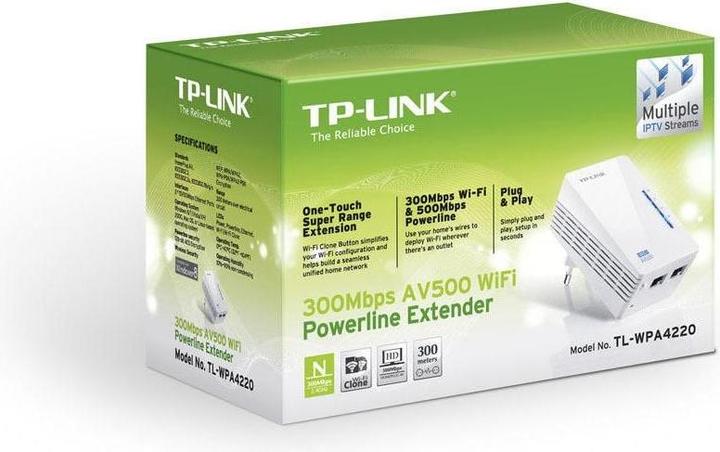 Actual product image TP-Link Tl-Wpa4220 (500 Mbit/s)