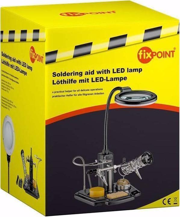 Actual product image Goobay Soldering aid with LED light (Support/Hand)