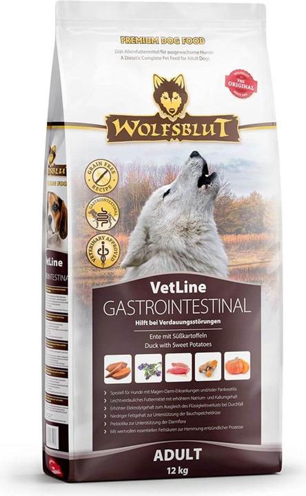Wolfsblut VetLine Gastrointestinal dry dog food 12 kg (Adult, 1 pcs., 12000 g)
