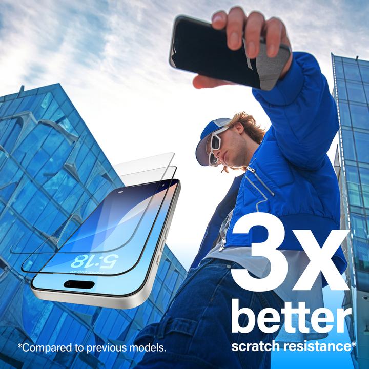 Immagine prodotto PanzerGlass Vestibilità ultra-ampia (1 Pezzo/i, Apple iPhone 16 Pro Max)