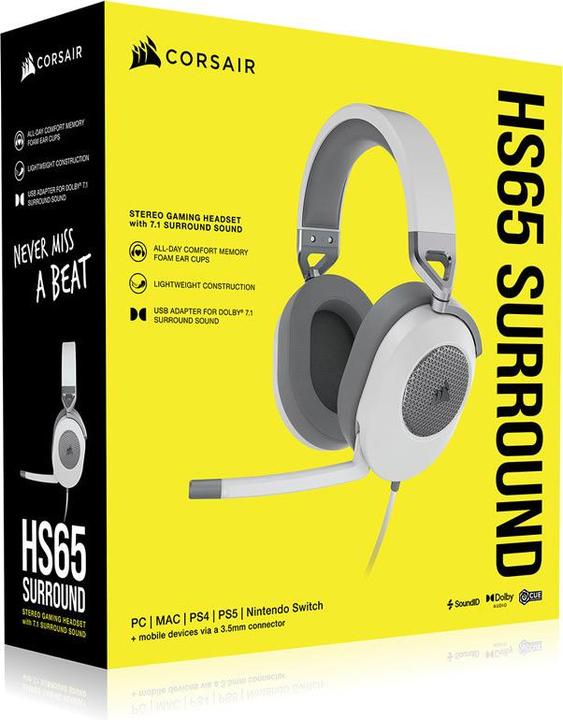 Produktbild Corsair HS65 Surround (Kabelgebunden)