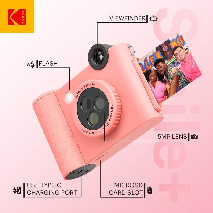 Actual product image Kodak Smile+ Camera