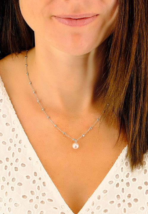 Actual product image Muau Necklace (750/18K white gold)