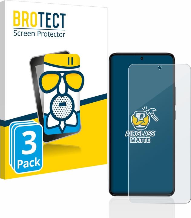 Image du produit BROTECT AirGlass Verre Mat (3 pièce(s), Xiaomi Poco F5 Pro)