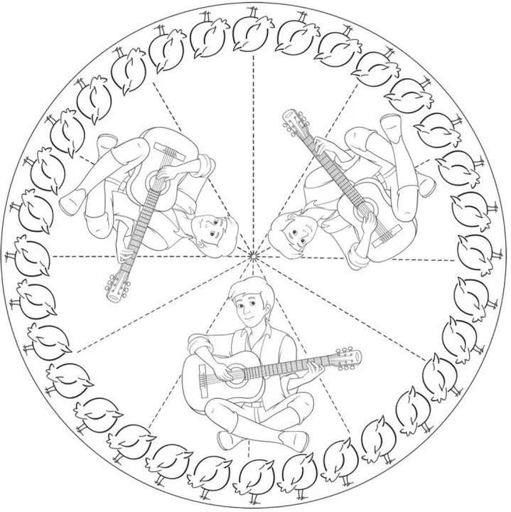Produktbild Bibi und Tina: Meine liebsten Mandalas