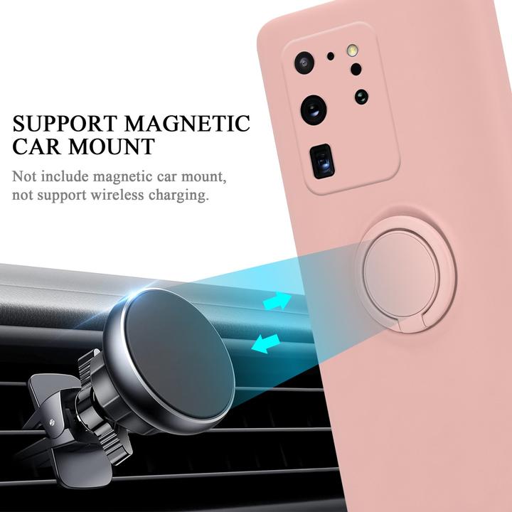 Image du produit Cadorabo TPU Liquid Ring Silicone Case Cover (Samsung Galaxy S20 Ultra)
