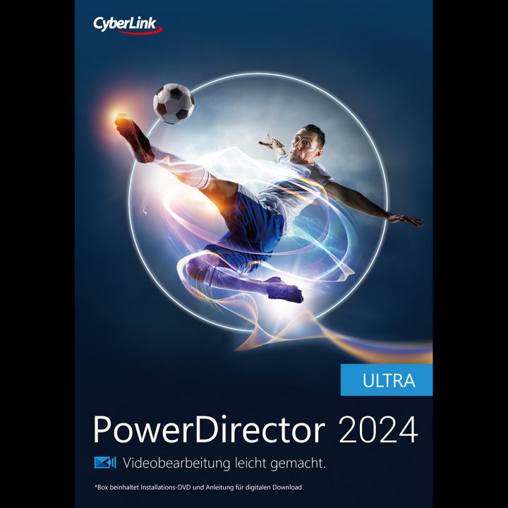 Immagine prodotto CyberLink Codice per il download di PowerDirector 2024 Ultra ESD (1 Utente, 1 Dispositivi/Utenti, Senza limiti)