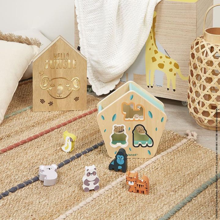 Produktbild Janod Sortierspiel aus Holz mit Tierformen