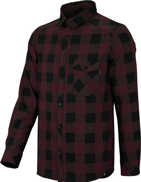 Produktbild iXS Carve Digger Shirt langärmlig - Grau/Schwarz (XS)