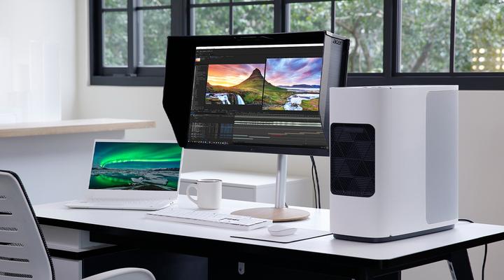 Actual product image Acer ConceptD CP3271KP (3840 x 2160 Pixels, 27")
